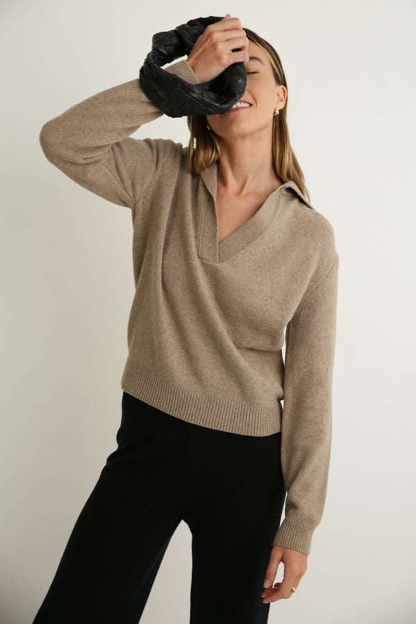 Polo Wool Sweater - Almina Concept