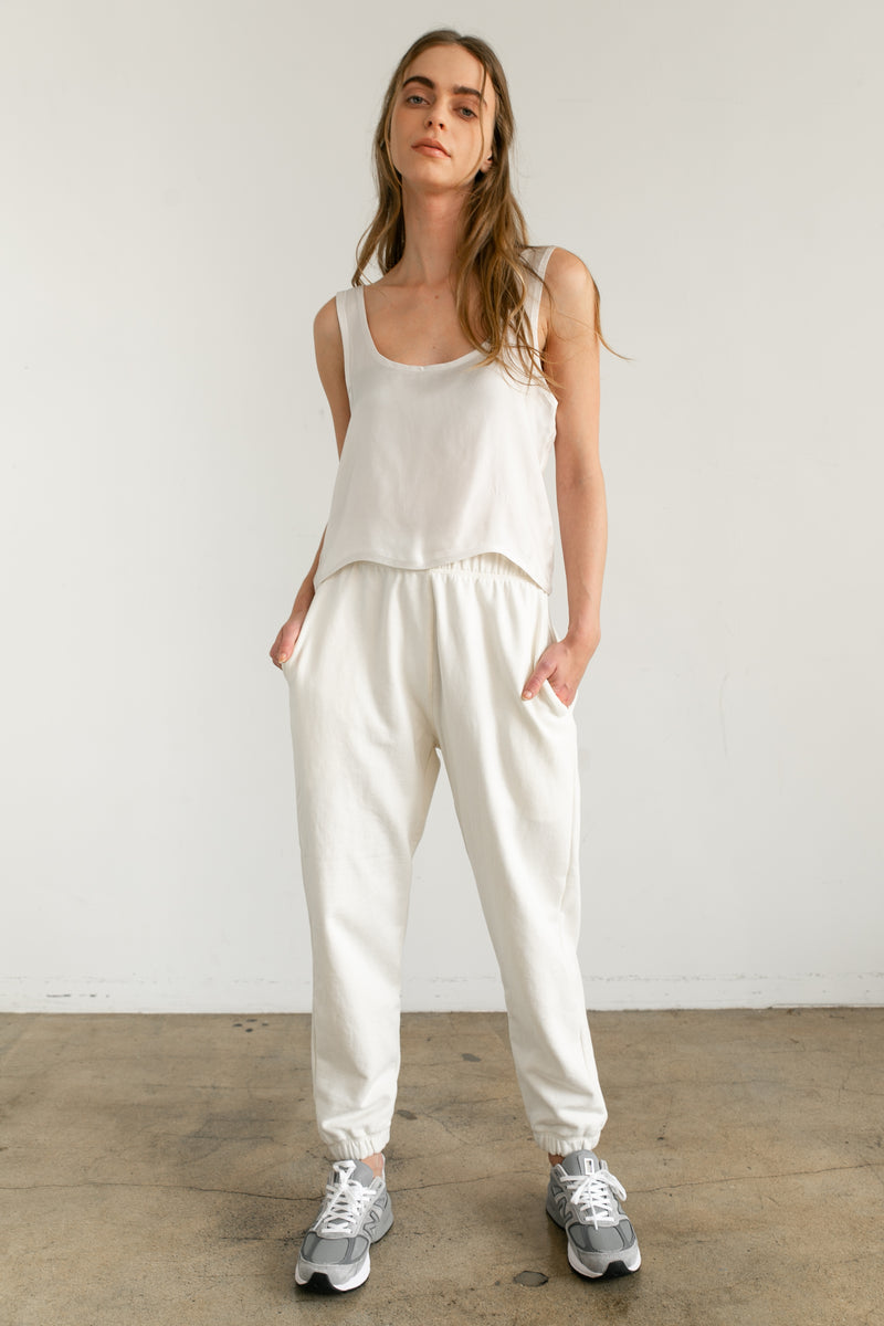 High Waist Sweatpants - Almina Concept