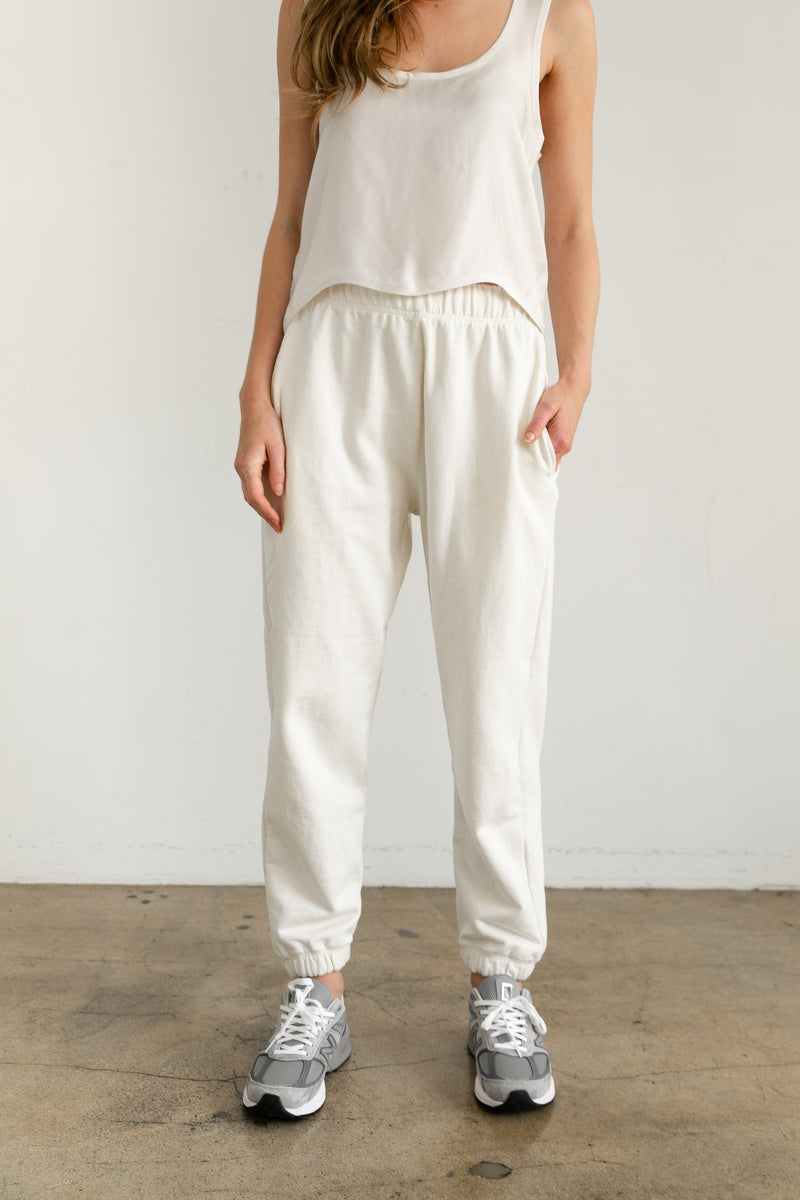 High Waist Sweatpants - Almina Concept