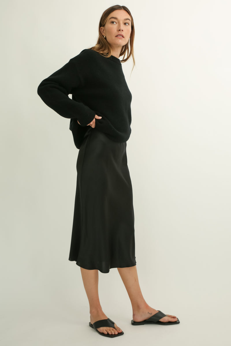 Slip Silk Skirt - Almina Concept